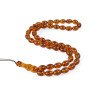 45 prayer beads Pressed rosary with Baltic amber-Islamic Prayer rosary-Amber rosaries