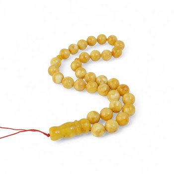 Pressed Amber Rosary - Worry Beads-Islamic Prayer rosary-Amber rosaries