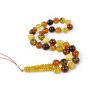 Pressed amber rosary - Eid al-Adha gift idea-Islamic Prayer rosary-Amber rosaries