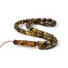 Pressed Amber Islamic Misbaha Rosary Daily Prayer-Islamic Prayer rosary-Amber rosaries
