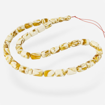 Pressed Amber Islamic Beads Misbaha Rosary-Islamic Prayer rosary-Amber rosaries