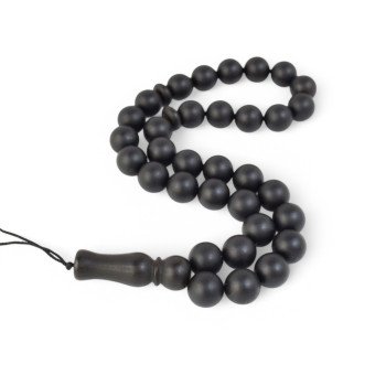 33 Pressed Amber Beads Islamic Misbaha Rosary-Islamic Prayer rosary-Amber rosaries
