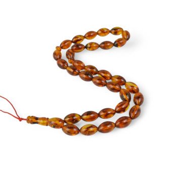 Amber Islamic Rosary Misbaha for Men and Women-Islamic Prayer rosary-Amber rosaries