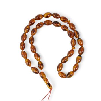 Amber Islamic Rosary Misbaha for Men and Women-Islamic Prayer rosary-Amber rosaries