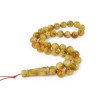 Pressed Amber Islamic Beads 33 Count-Islamic Prayer rosary-Amber rosaries