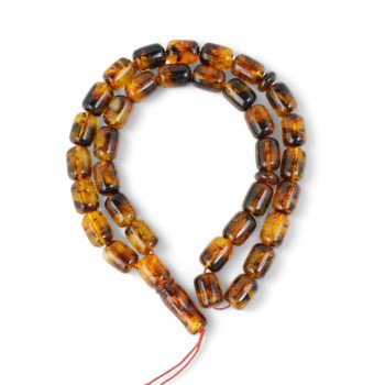 Islamic Rosary Beads of Pressed Amber-Islamic Prayer rosary-Amber rosaries