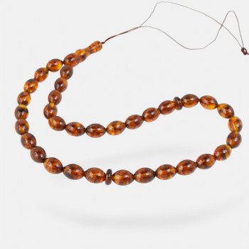 Pressed Amber Beads Islamic Prayer Gift-Islamic Prayer rosary-Amber rosaries