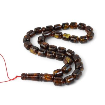 Islamic Amber Misbaha Handmade Rosary-Islamic Prayer rosary-Amber rosaries