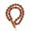 Pressed Amber Islamic Beads Rosary Gift-Islamic Prayer rosary-Amber rosaries
