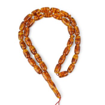 Baltic Amber Misbaha 33 Beads Islamic-Islamic Prayer rosary-Amber rosaries