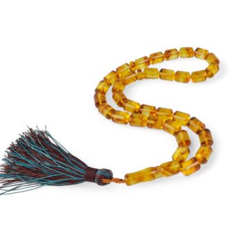 Baltic Amber Misbaha 33 Beads Islamic-Islamic Prayer rosary-Amber rosaries