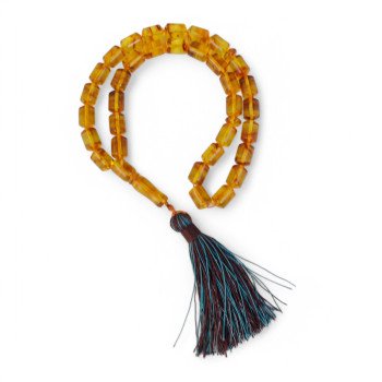 Baltic Amber Misbaha 33 Beads Islamic-Islamic Prayer rosary-Amber rosaries