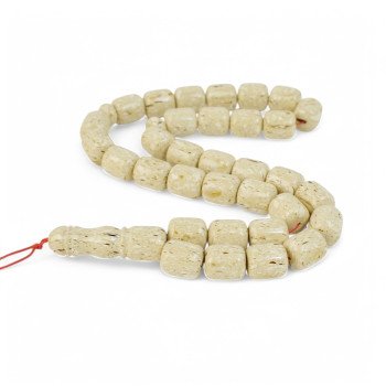 Islamic Rosary with Pressed Amber Beads-Islamic Prayer rosary-Amber rosaries