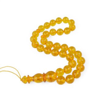 Amber Islamic Rosary Misbaha Beads-Islamic Prayer rosary-Amber rosaries