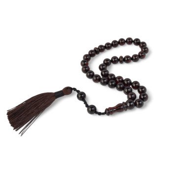 Islamic Misbaha 33 Beads from Pressed Amber-Islamic Prayer rosary-Amber rosaries