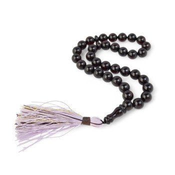 Pressed Amber Beads Rosary for Islamic Prayer-Islamic Prayer rosary-Amber rosaries