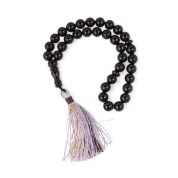 Pressed Amber Beads Rosary for Islamic Prayer-Islamic Prayer rosary-Amber rosaries
