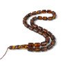 Islamic Misbaha 33 Beads from Pressed Amber-Islamic Prayer rosary-Amber rosaries
