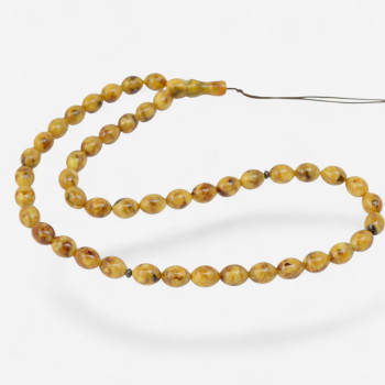 Amber Prayer Beads – Ideal Damla Kehribar Prayer Beads-Islamic Prayer rosary-Amber rosaries
