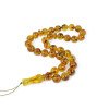 Pressed Amber Misbaha Islamic Rosary 33 Beads Gift-Islamic Prayer rosary-Amber rosaries