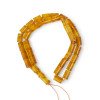 Pressed Amber Islamic Beads for Daily Prayer-Islamic Prayer rosary-Amber rosaries