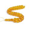 Muslim Rosary Misbaha Made of Pressed Amber-Islamic Prayer rosary-Amber rosaries