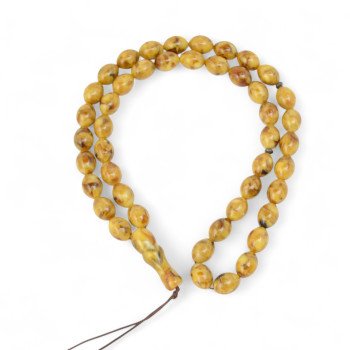 Amber Prayer Beads – Ideal Damla Kehribar Prayer Beads-Islamic Prayer rosary-Amber rosaries