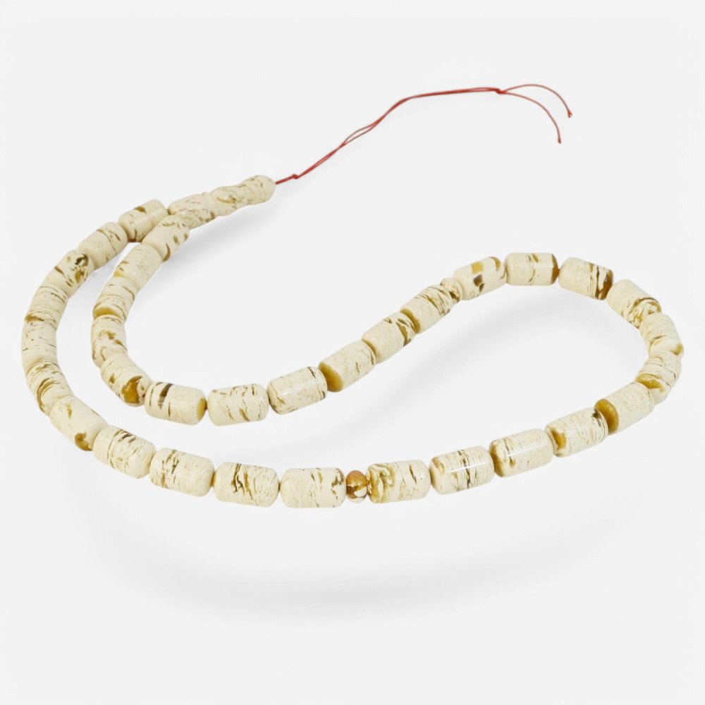 Pressed Amber Misbaha for Muslim Prayer Rituals-Islamic Prayer rosary-Amber rosaries
