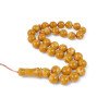 Luxury Pressed Amber Misbaha Rosary for Prayer-Islamic Prayer rosary-Amber rosaries
