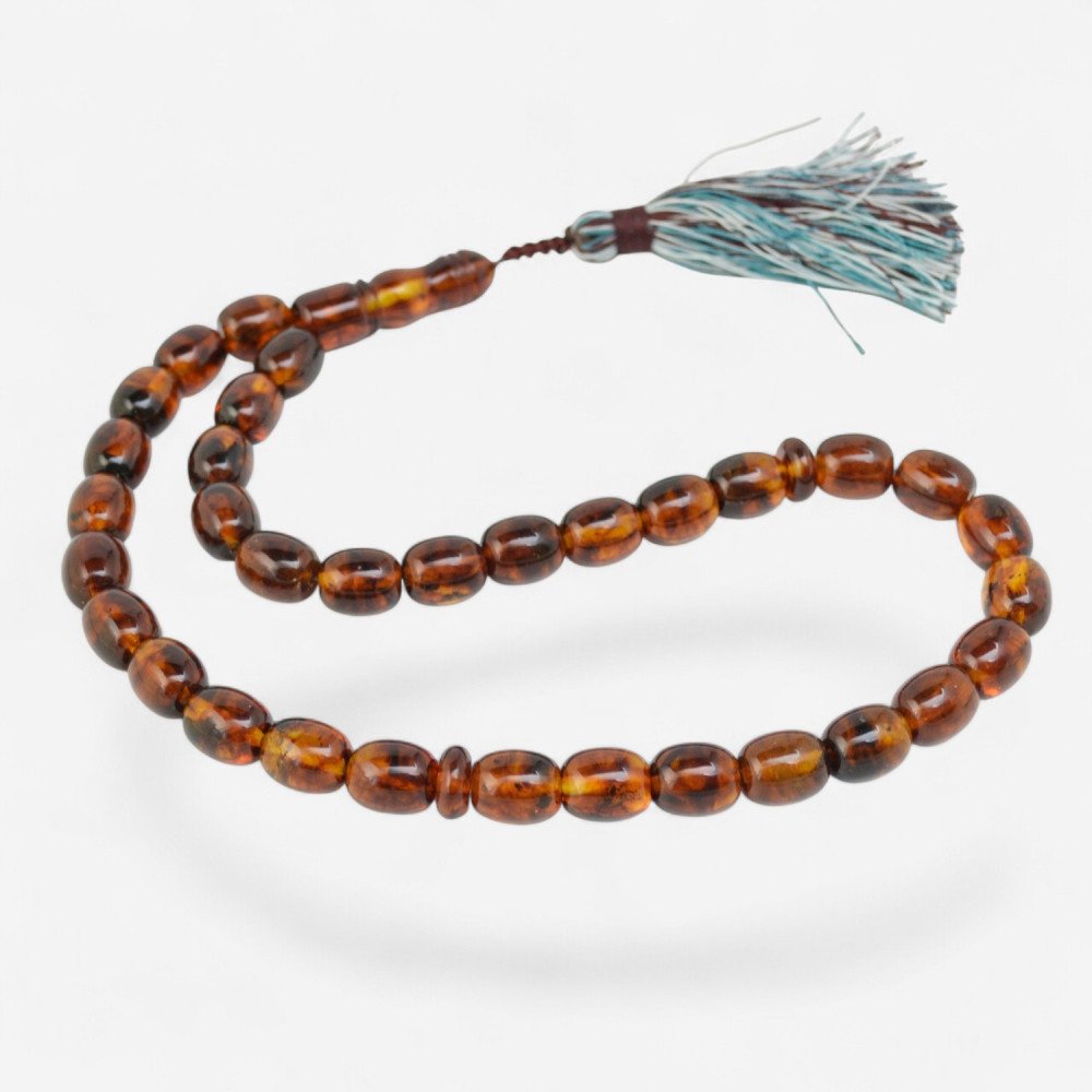 Amber Prayer Beads – Beads for Your Daily Prayers-Islamic Prayer rosary-Amber rosaries