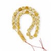 Pressed Amber Misbaha Rosary Beads Ramadan gift-Islamic Prayer rosary-Amber rosaries