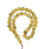 Pressed Amber Islamic Rosary Misbaha Spiritual Gift for Muslim Prayer-Islamic Prayer rosary-Amber rosaries