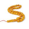 Pressed Amber Islamic Rosary Misbaha Spiritual Gift for Devotion-Islamic Prayer rosary-Amber rosaries
