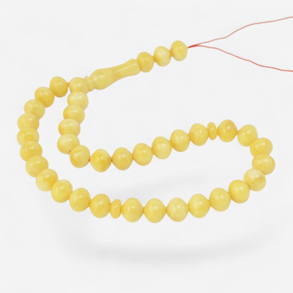 Amber Prayer Beads - Spiritual gift-Islamic Prayer rosary-Amber rosaries