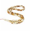 Pressed Amber Islamic Rosary Misbaha Gift for Devotion and Faith-Islamic Prayer rosary-Amber rosaries