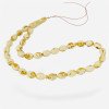 Pressed Amber Islamic Rosary Misbaha Gift for Eid and Ramadan-Islamic Prayer rosary-Amber rosaries