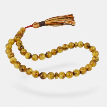 Amber Rosary Islamic Tasbih for Eid & Ramadan Celebration-Islamic Prayer rosary-Amber rosaries