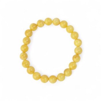 Pressed amber bracelet for Her-Amber bracelets-Home