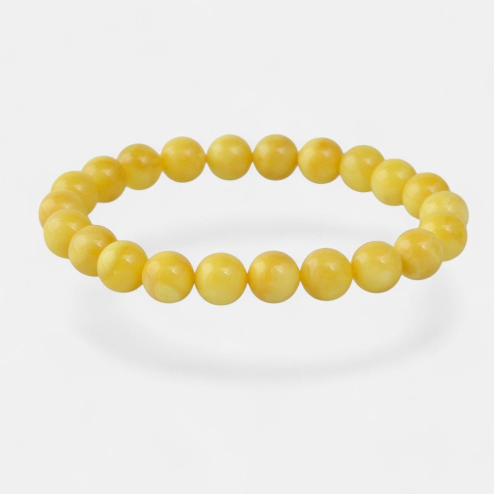 Pressed amber bracelet for Her-Amber bracelets-Home