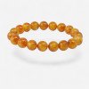 Baltic amber bracelet with pressed amber beads-Amber bracelets-Home