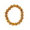Baltic amber bracelet with pressed amber beads-Amber bracelets-Home
