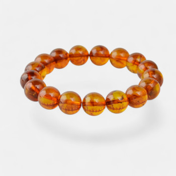 Amber gift under 80 Best pressed amber bracelet-Amber bracelets-Home