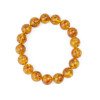 Round 11 mm pressed or modified amber bracelet-Amber bracelets-Home