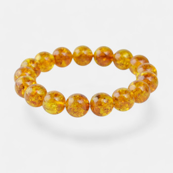 Pressed Amber Bracelet – Modified Amber-Amber bracelets-Home