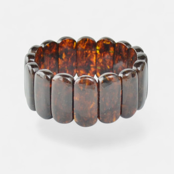 Baltic Amber Bracelet – Unique Birthday Gift in Vibrant Tones-Amber bracelets-Home