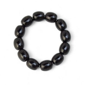 Modified Baltic Amber Bracelet – cherry tube beads-Amber bracelets-Home