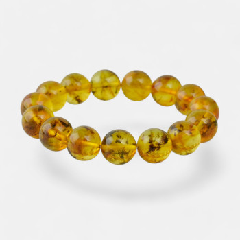 Reconstructed amber bracelet for women gift idea-Amber bracelets-Home