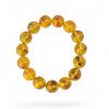 Reconstructed amber bracelet for women gift idea-Amber bracelets-Home