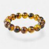 Compressed Baltic Amber Bracelet – Natural modified amber-Amber bracelets-Home
