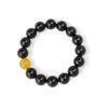 Pressed Modified Amber bracelet unisex jewelry gift-Amber bracelets-Home